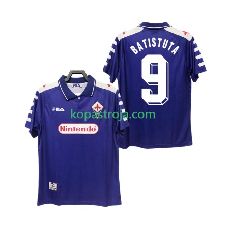 Billiga Fotbollströjor ACF Fiorentina BASTUTA 9 1999 Retro Hemma tröja 1998 Kortärmad